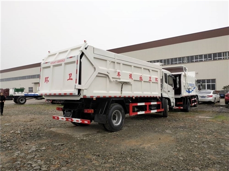 蓝牌自卸车4方5方6方7方污泥清运车厂家标价