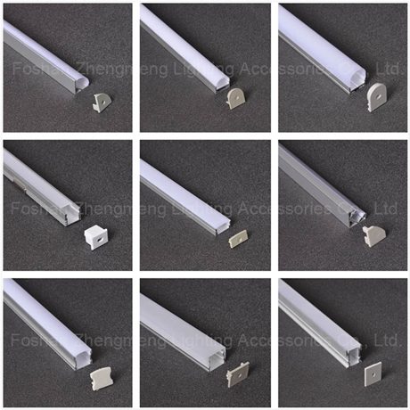 led硬灯条铝槽套件-软灯带-拼图