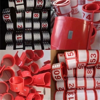 单体液压支柱编号牌 矿用支柱反光编号 新型支柱编号牌使用方便 佳硕