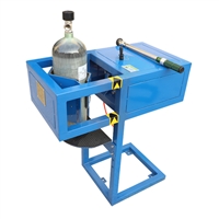 越翔安防 气瓶夹具 空气呼吸器呼充装装置 充装卡具