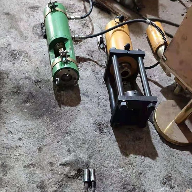 甘肃白银gyjb150预应力钢绞线挤压机桥梁挤压锚