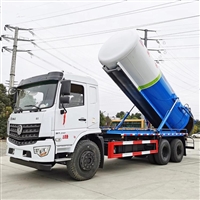 养殖户装运沼液运输车 全密封5吨5立方沼液清运车价格