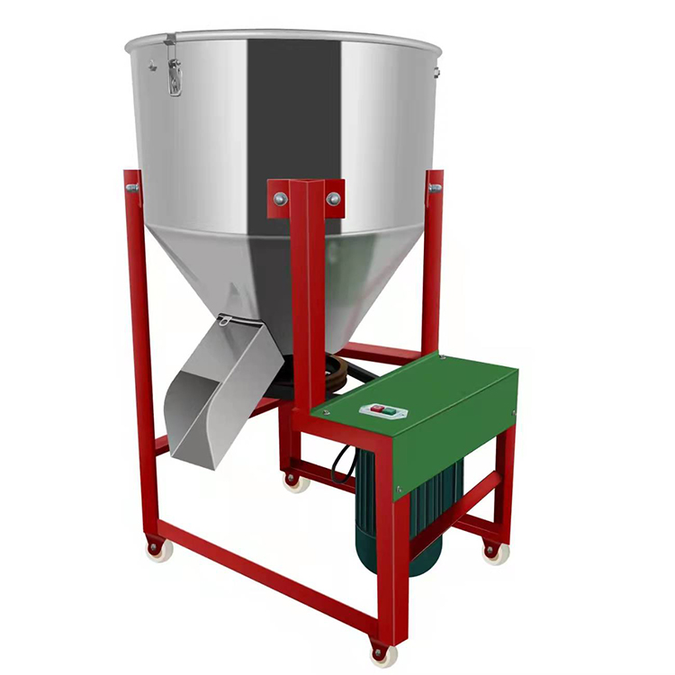 巧夺机械 饲料搅拌机 立式拌种机 不锈钢种子包衣机 花生拌药机混合