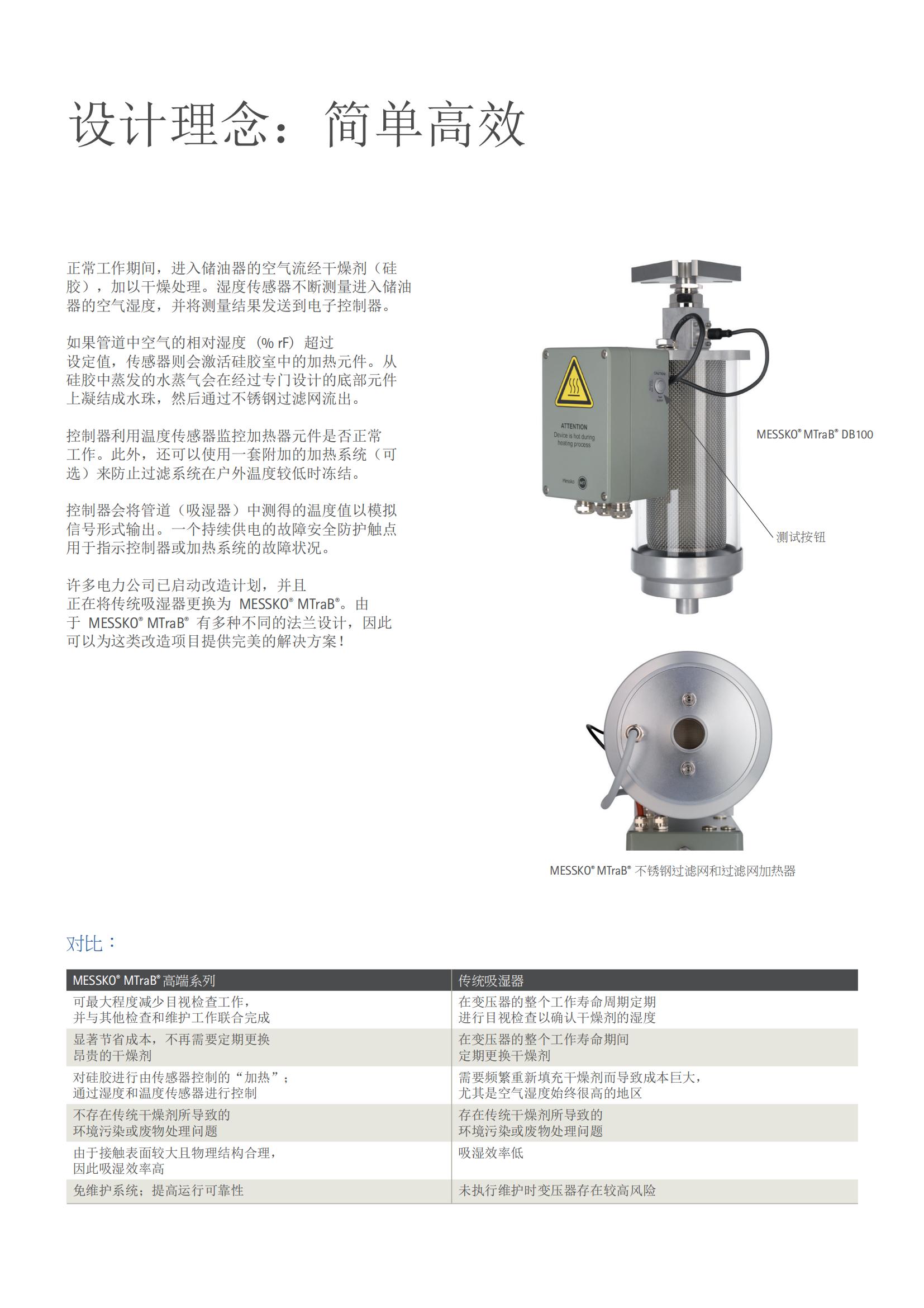 德國mr免維護吸溼器mtrab系列db100tht免維護呼吸器變壓器配件