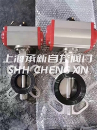 供应D671X-16P D671F-10P对夹式气动软密封蝶阀 304不锈钢阀门