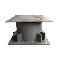 桥梁沙桶支座荷载100吨钢架预制桥梁砂箱临时支座