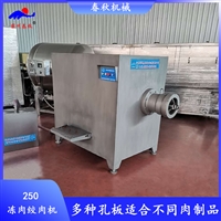 商用全自动猪牛肉绞肉机 立式冻肉绞肉机 冻盘肉破碎绞肉一体机 