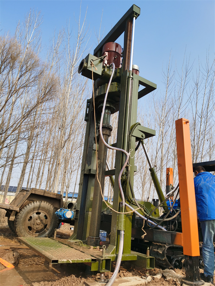 车载反循环水井钻机 履带式大型钻井机 100米深井钻机 大口径打井机