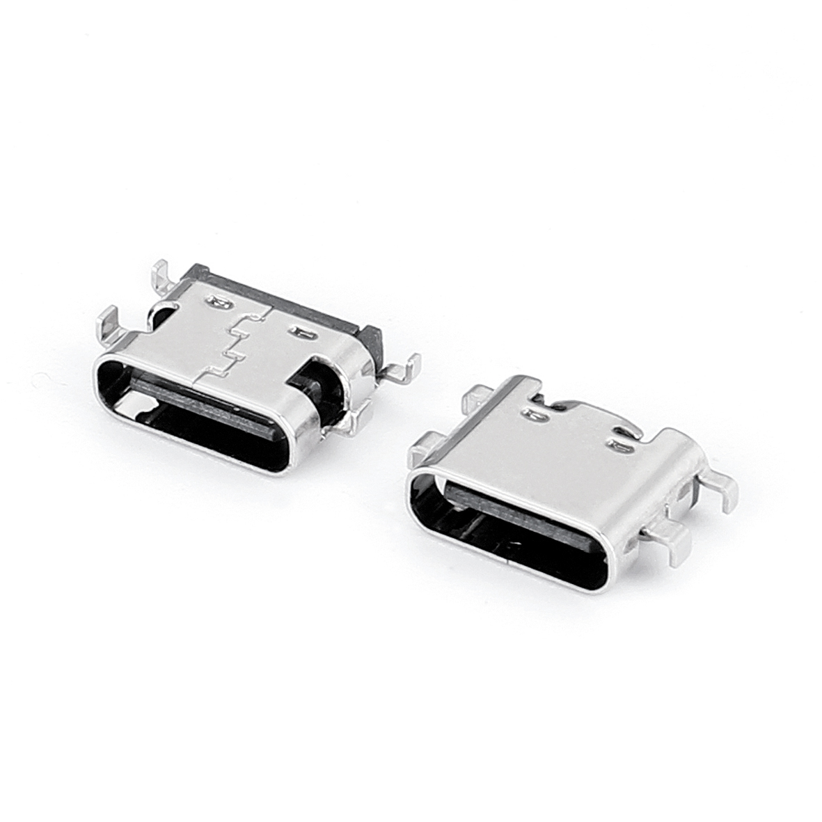 usbtypec2pin立式直插母座短体6568mm