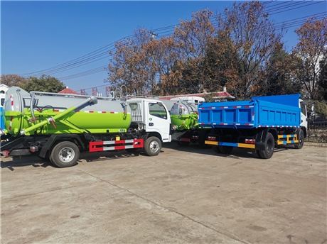 拉沼液的车 罐式沼液车 抽吸式沼液车 沼渣自卸车推荐国六东风牌