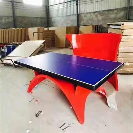 永泰定制 单折休闲场地防水防雨 乒乓球台 支持来图定制