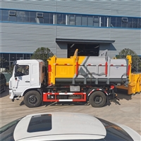 蓝牌_大容积15立方16立方18立方_污泥运输车厂家