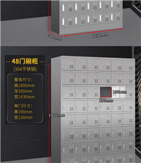 不锈钢更衣柜 304不锈钢文件柜 不锈钢鞋柜不生锈