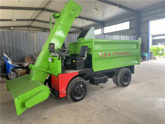 养殖场运输车 厢式_干粪垃圾清理车 运输能力高 又环保