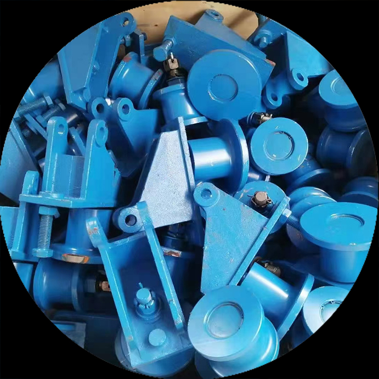 供应绞车导向轮无极绳压绳轮尾轮绞车梭子车配件