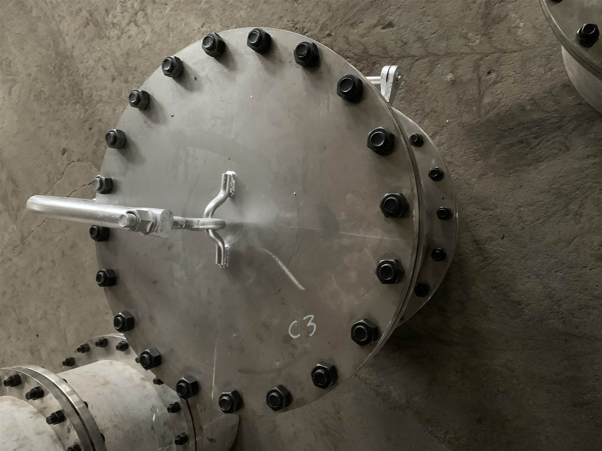 冀东不锈钢人孔水平吊盖人孔