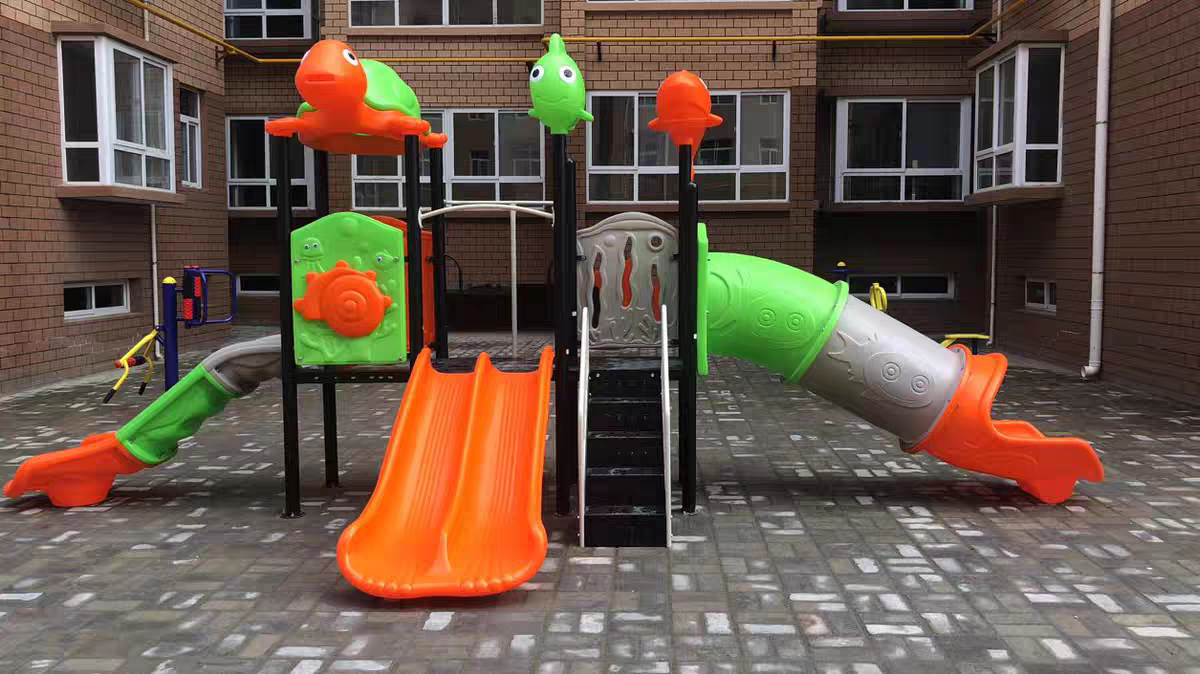 小博士滑梯小区公园滑滑梯