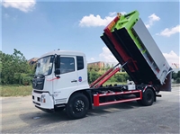 勾臂式5立方含水粪污车 拉10吨干粪污运输车勾臂车尺寸