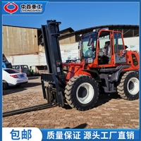 仓库搬运四驱叉车3吨俩驱叉车包送货
