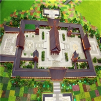 衢州市城市规划沙盘公寓建筑模型