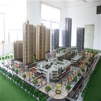 机械模型上海公寓建筑模型