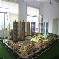 金华市城市规划沙盘建筑模型