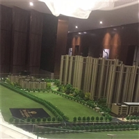 宁波市建材市场沙盘建筑模型