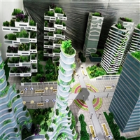 城市规划沙盘工艺连云港市建筑模型