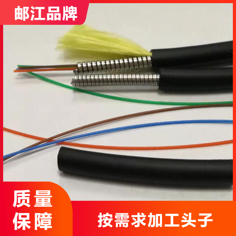 PCF工业光纤电缆多模50 62.5/125um 200/230 980/1000单模9/125um