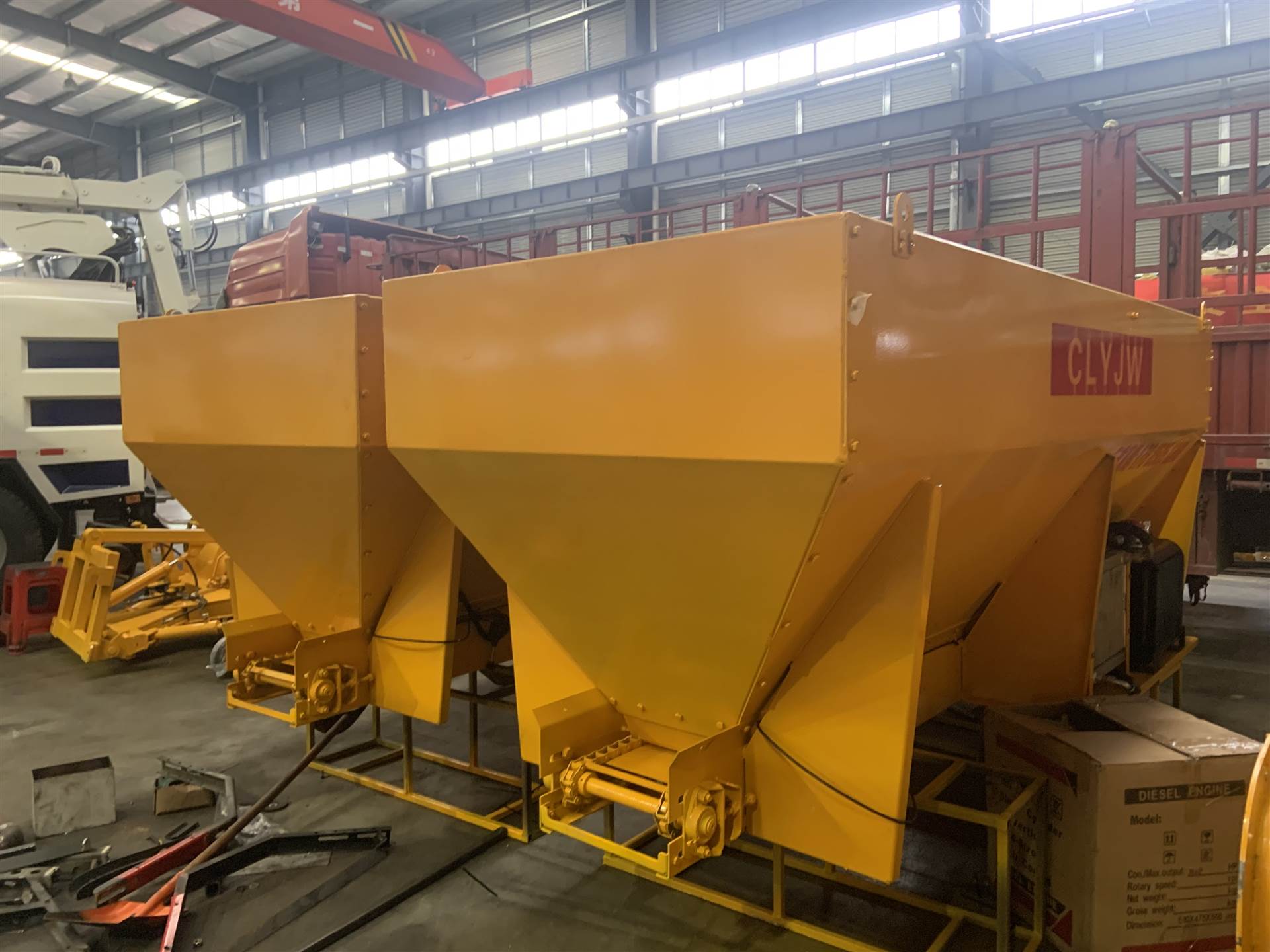 化雪融雪撒盐机道路融雪剂撒布机