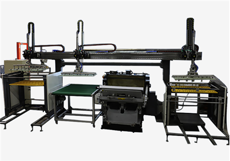 瑞安压痕机续纸机 全自动压痕机 全自动模切机 清废机械手