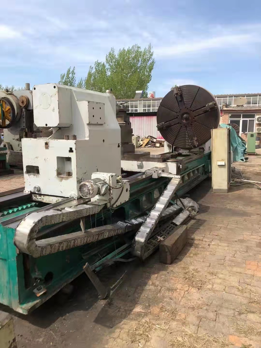 处理二手天津cd61200x5米二手卧式车床二手天津普车