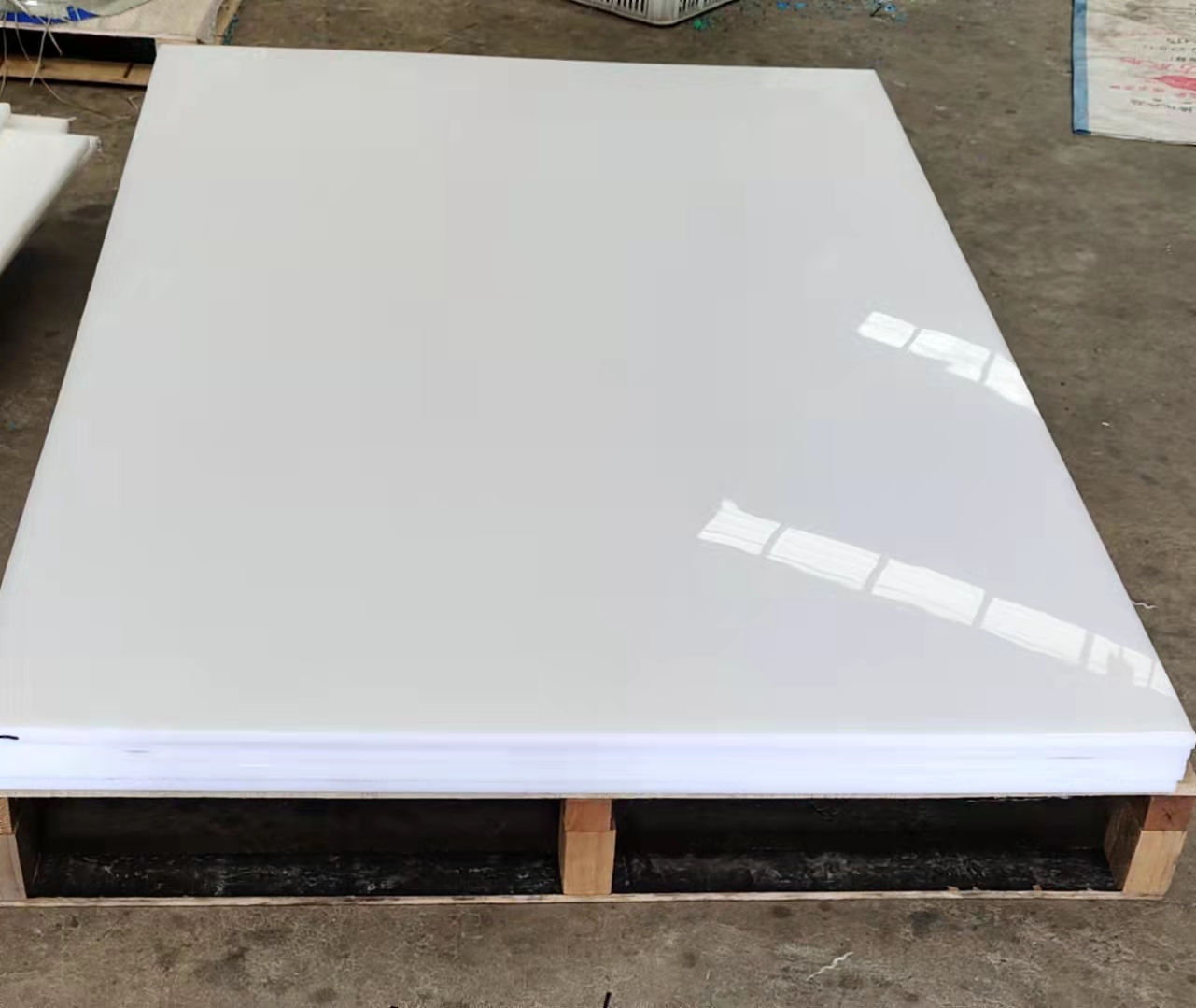 白色pp板塑料板硬板pe板材防水板-搜了网