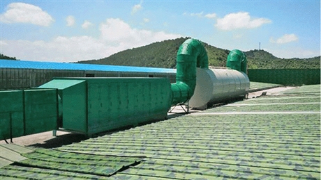 东莞黄江塑胶废气处理水喷淋+吸附法