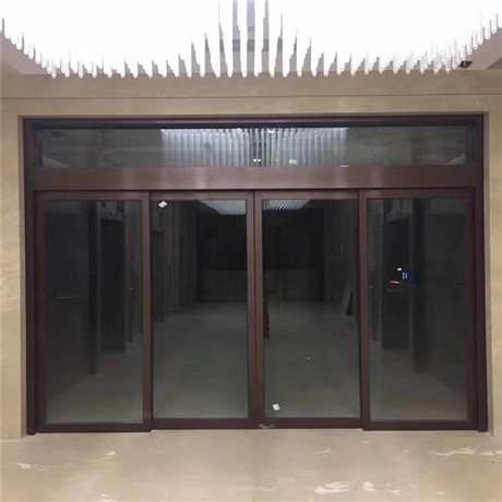 商场酒店玻璃自动感应门大厅旋转门防火隔热尺寸多样