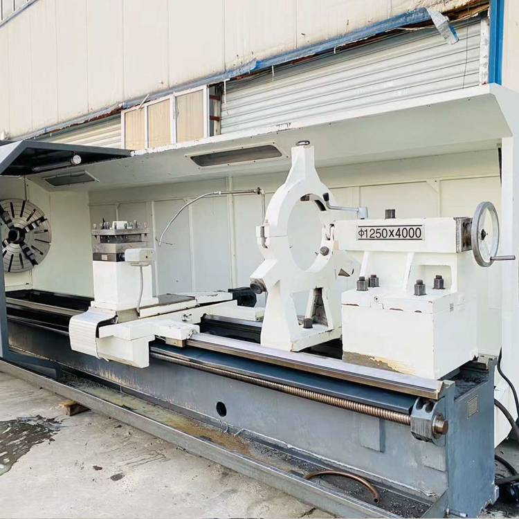 9成新丹东华骏611254000数控车床二手机床4米数控车床