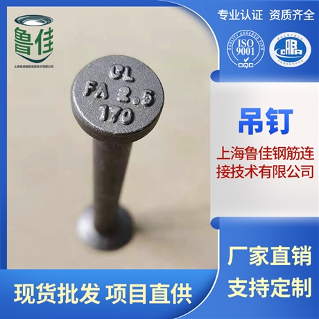 鍍鋅圓頭吊釘 國(guó)標(biāo)170mm吊釘構(gòu)件起吊配件 PC預(yù)埋螺釘