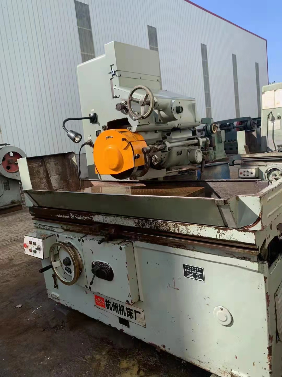 转让二手杭州m7130h卧轴矩台平面磨床二手杭州1米平磨二手磨床