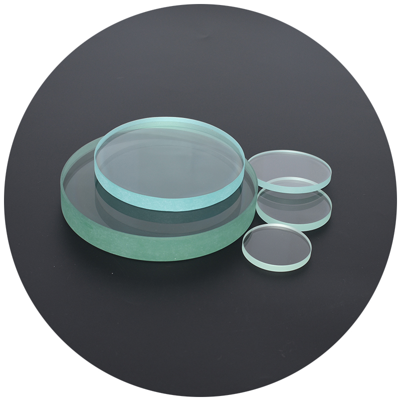 定制法兰视镜玻璃片 160*5mm8mm 管道锅炉仪器表盘 耐高温耐压玻璃