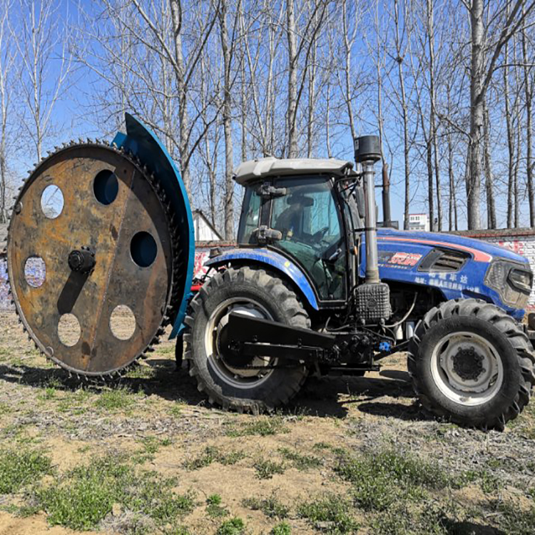 冀探机械车载式圆盘开沟机农用挖沟机水泥地面打沟机jtyp