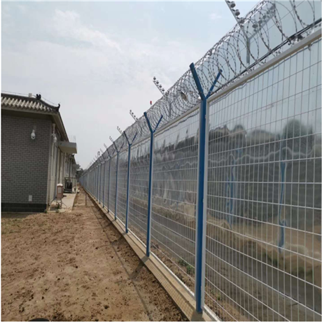 钢丝网围栏规格监管区钢丝网围墙刀刺狱墙网