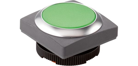 德国rafi带灯按钮开关1302700712500绿色方形开关rafi代