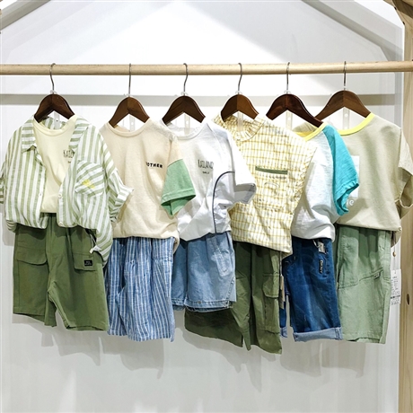 2022夏马丘比丘外贸童装一手货源1688童装批发网湖州织里5元童装地摊