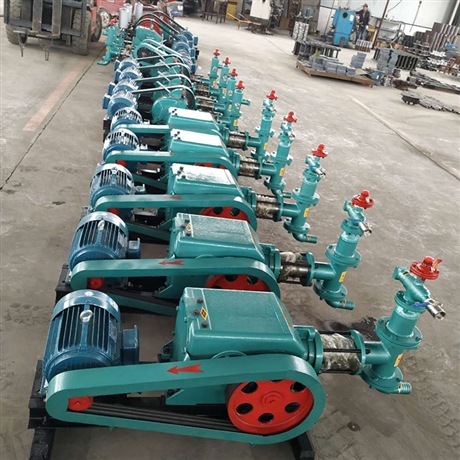 冀探机械小型卧式活塞泵轻便型灌浆泵单缸砂浆泵bw503