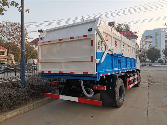 污泥粪污运输-5方6方7立方干粪干泥清运车 畜禽粪清运车