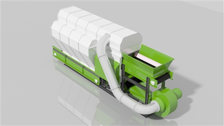 卧式空分机密度分选机比重分选机森虹宇风选机轻重物料分离