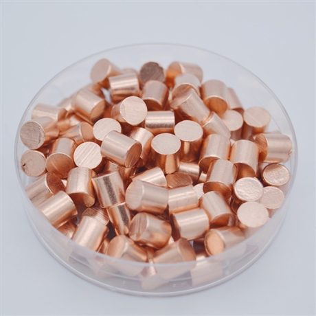 高纯铜粒tu1高纯铜棒熔炼蒸镀4n6n高纯电解铜