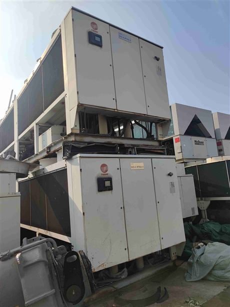 二手570KW特灵风冷热泵机组RTXA特灵螺杆式风冷热泵机组转让