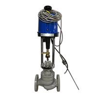 温度调节阀 ZZWPE-16C DN32铸钢自力式电控温度调节阀