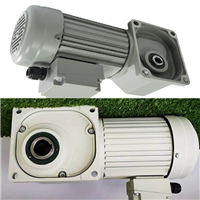 直交减速机 士元90度安装400W-1500W中空轴齿轮电机